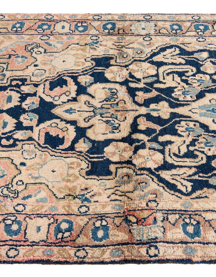 Detail image of  3' 6 x 5' 6  Hand Knotted Ultra Vintage Persian Wool Rug