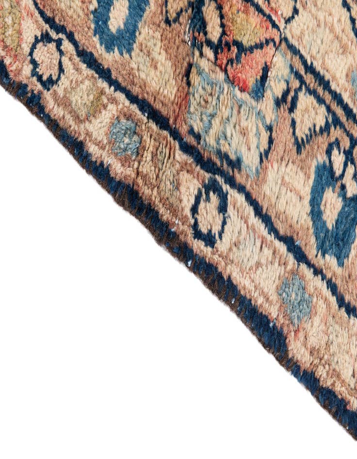 Detail image of  3' 6 x 5' 6  Hand Knotted Ultra Vintage Persian Wool Rug