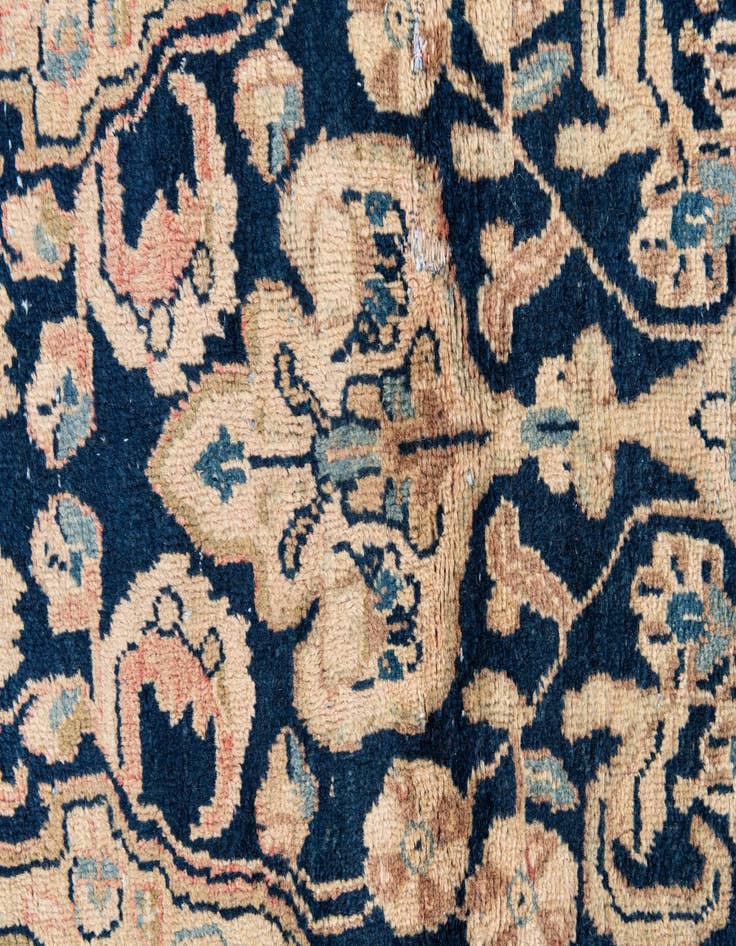 Detail image of  3' 6 x 5' 6  Hand Knotted Ultra Vintage Persian Wool Rug