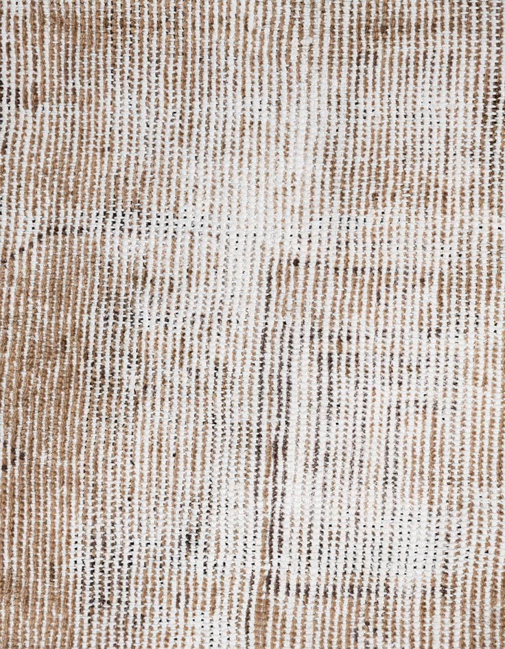 Detail image of  5' x 9'  Hand Knotted Ultra Vintage Persian Wool Rug