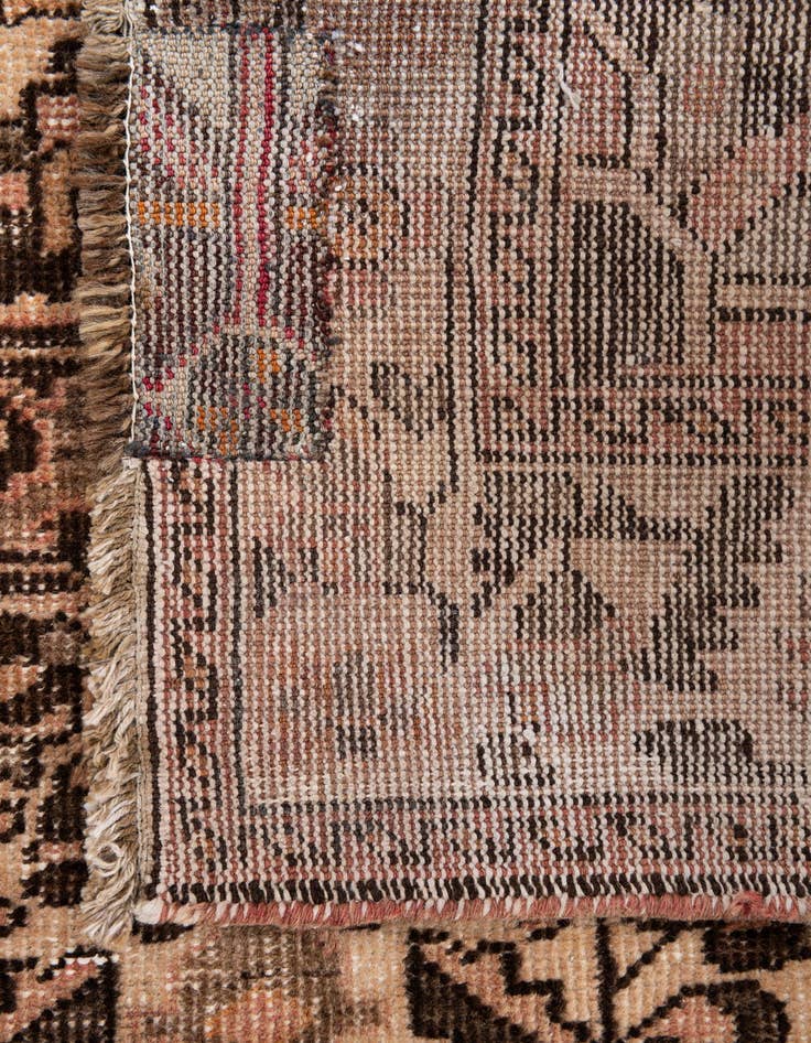 Detail image of  5' x 9' 10  Hand Knotted Ultra Vintage Persian Wool Rug