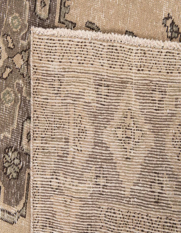 Detail image of  6' 5 x 9' 8  Hand Knotted Ultra Vintage Persian Wool Rug