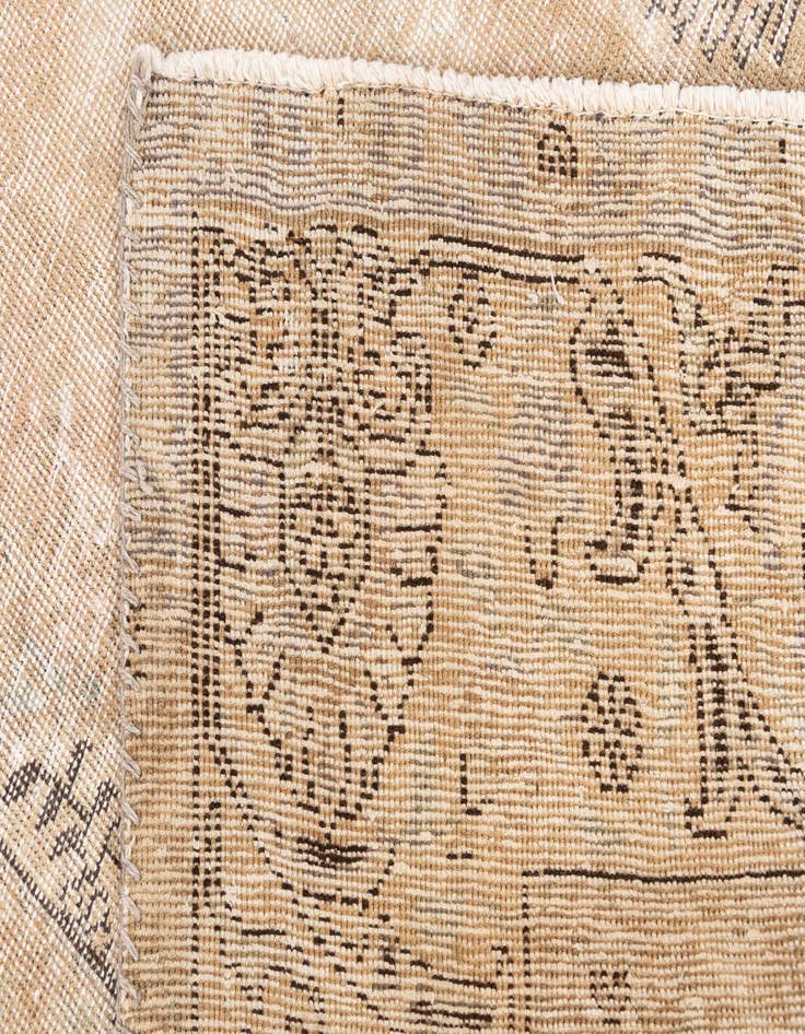 Detail image of  7' 7 x 10' 4  Hand Knotted Ultra Vintage Persian Wool Rug