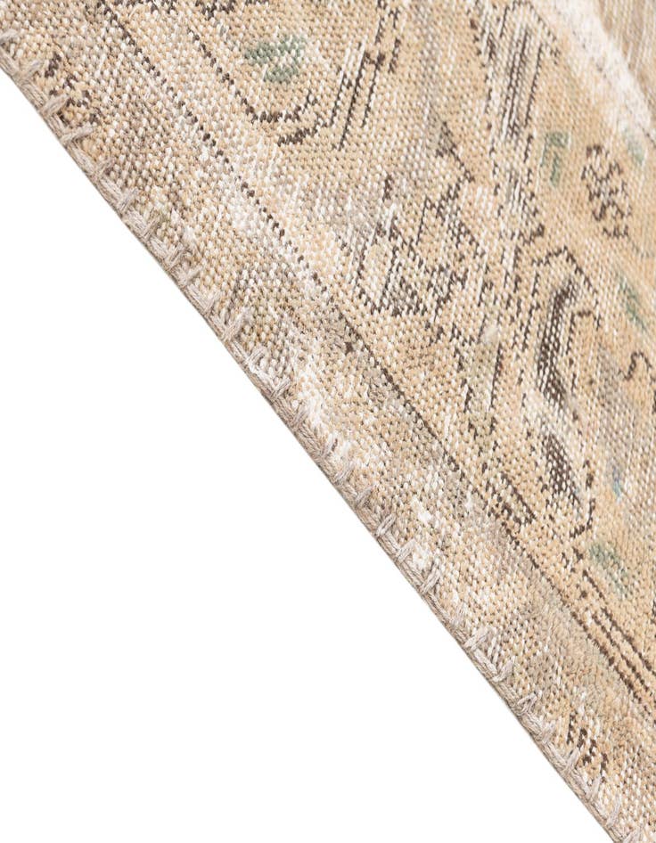 Detail image of  7' 7 x 10' 4  Hand Knotted Ultra Vintage Persian Wool Rug