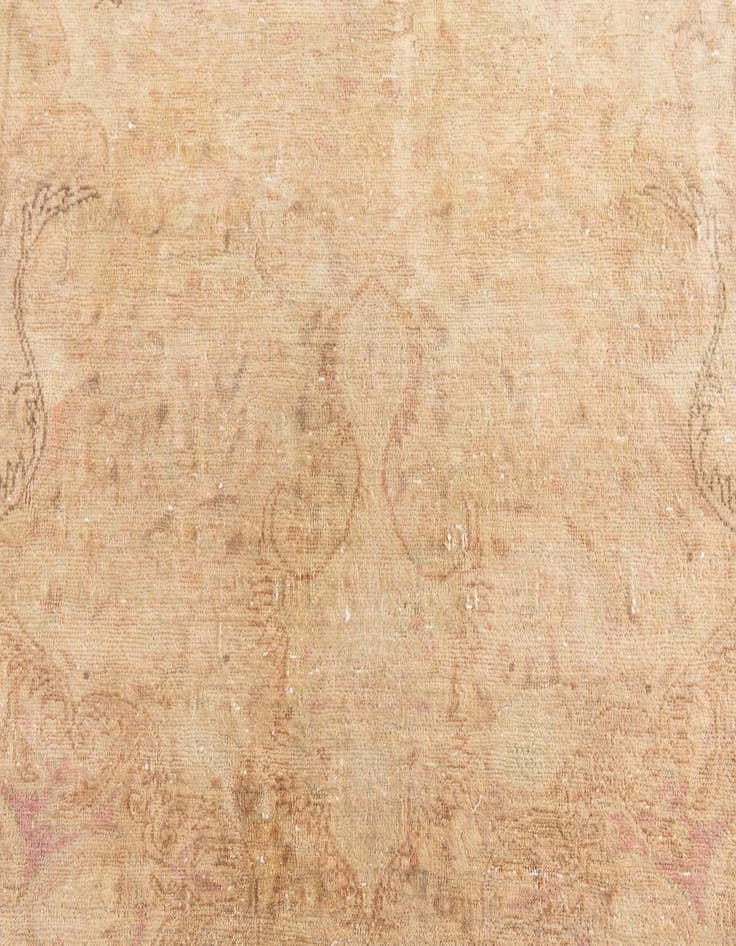 Detail image of  4' x 5' 9  Hand Knotted Ultra Vintage Persian Wool Rug