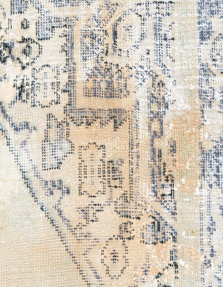 Detail image of  4' x 6' 3  Hand Knotted Ultra Vintage Persian Wool Rug