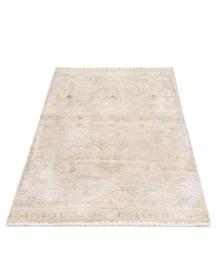 Detail image of  2' 10 x 4' 6  Hand Knotted Ultra Vintage Persian Wool Rug