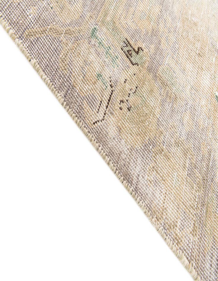 Detail image of  2' 10 x 4' 6  Hand Knotted Ultra Vintage Persian Wool Rug