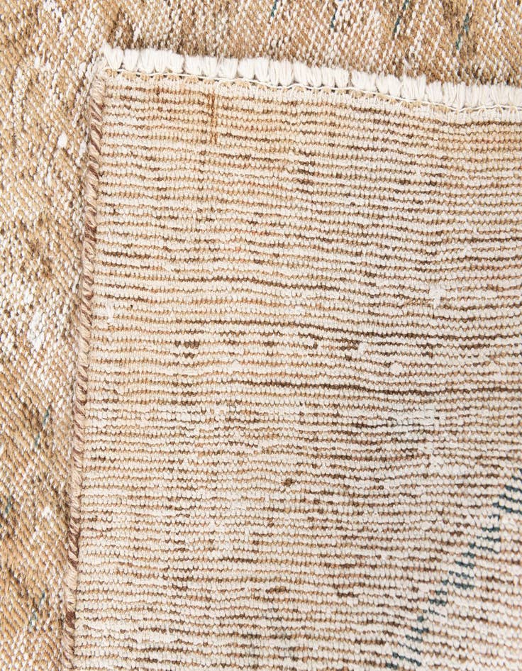 Detail image of  3' x 4' 9  Hand Knotted Ultra Vintage Persian Wool Rug