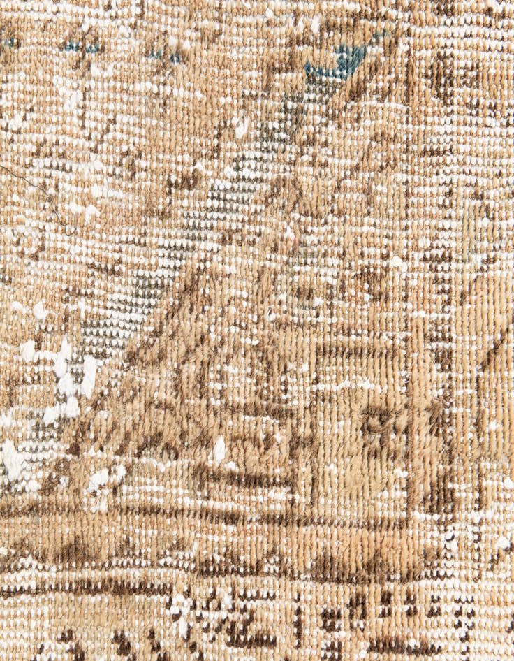 Detail image of  3' x 4' 9  Hand Knotted Ultra Vintage Persian Wool Rug