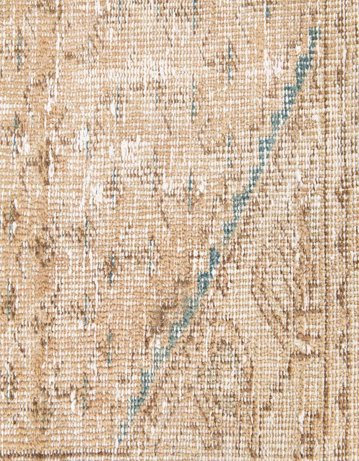 Detail image of  3' x 4' 9  Hand Knotted Ultra Vintage Persian Wool Rug