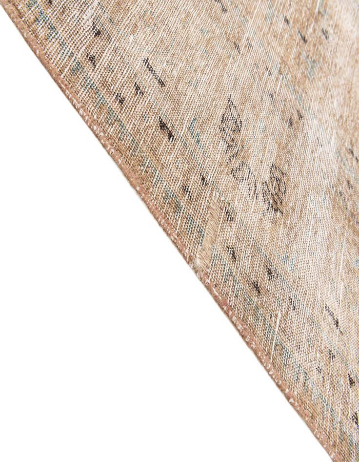 Detail image of  7' x 10' 7  Hand Knotted Ultra Vintage Persian Wool Rug