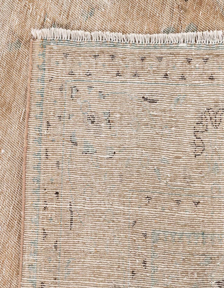 Detail image of  7' x 10' 7  Hand Knotted Ultra Vintage Persian Wool Rug