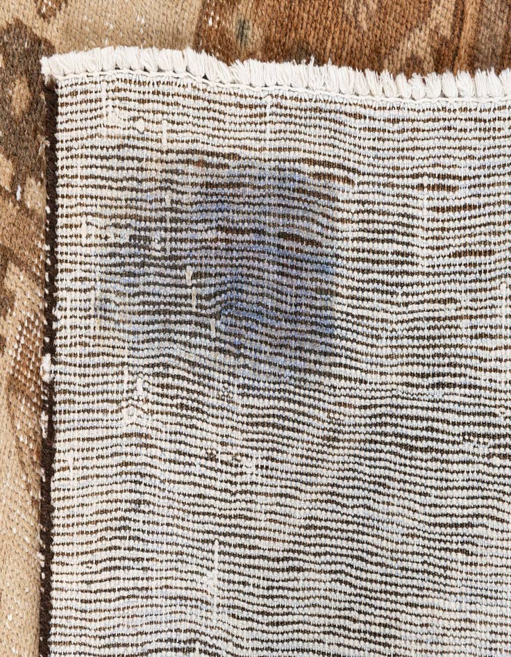 Detail image of  4' 2 x 5' 10  Hand Knotted Ultra Vintage Persian Wool Rug