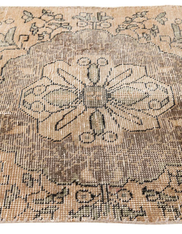 Detail image of  2' 4 x 3' 8  Hand Knotted Ultra Vintage Persian Wool Rug