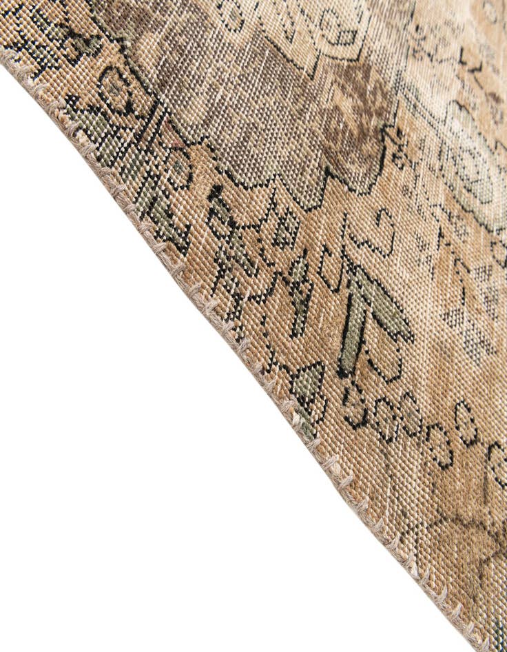 Detail image of  2' 4 x 3' 8  Hand Knotted Ultra Vintage Persian Wool Rug