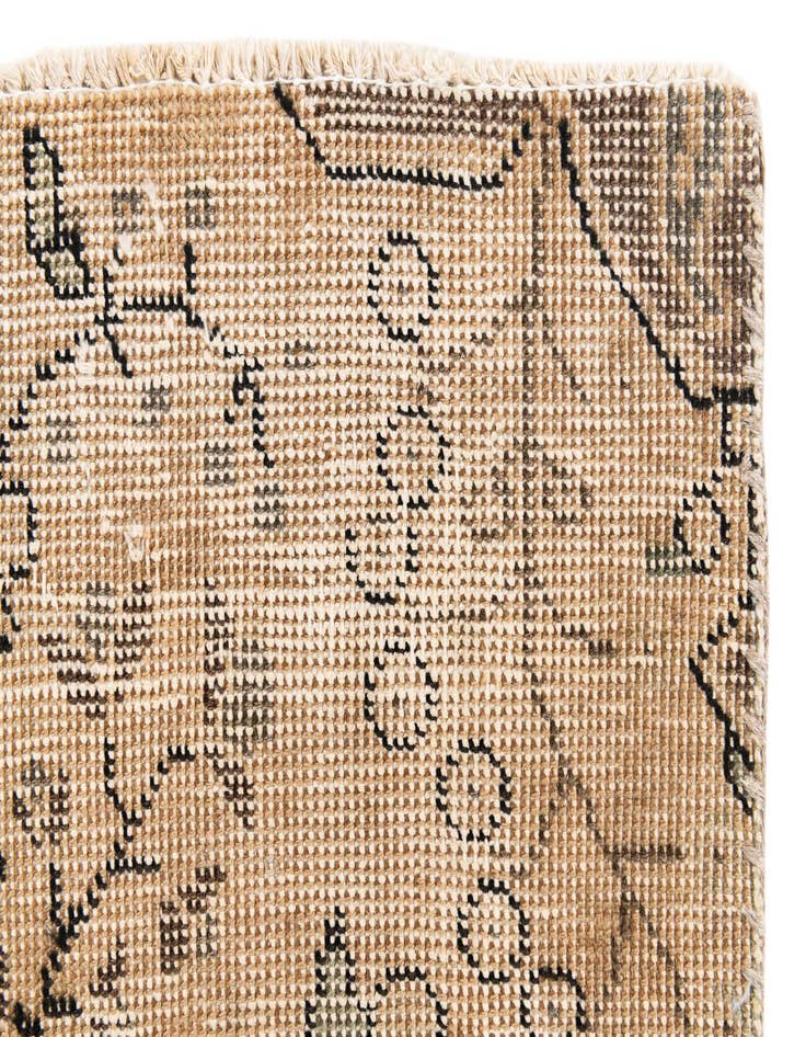 Detail image of  2' 4 x 3' 8  Hand Knotted Ultra Vintage Persian Wool Rug