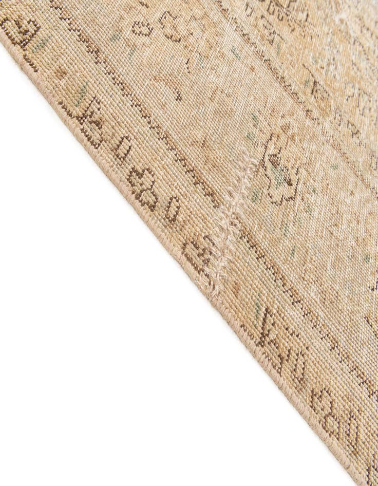 Detail image of  6' 9 x 9' 5  Hand Knotted Ultra Vintage Persian Wool Rug