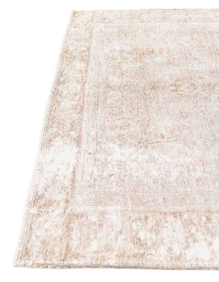 Detail image of  6' 4 x 9' 5  Hand Knotted Ultra Vintage Persian Wool Rug