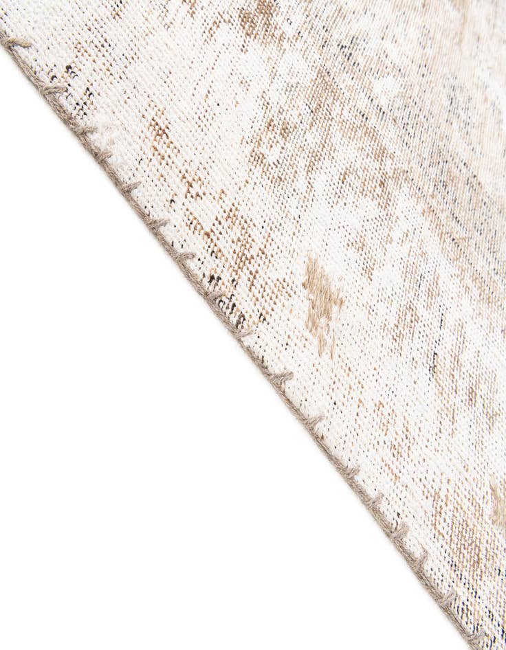 Detail image of  6' 4 x 9' 5  Hand Knotted Ultra Vintage Persian Wool Rug