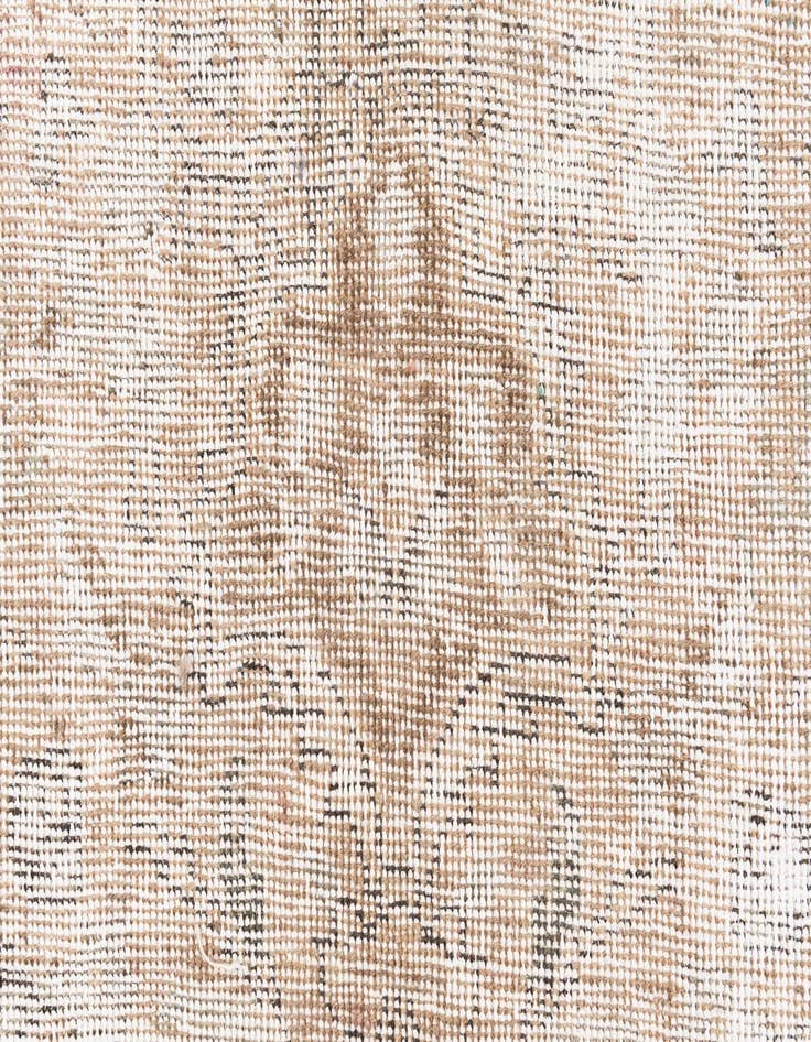 Detail image of  6' 4 x 9' 5  Hand Knotted Ultra Vintage Persian Wool Rug