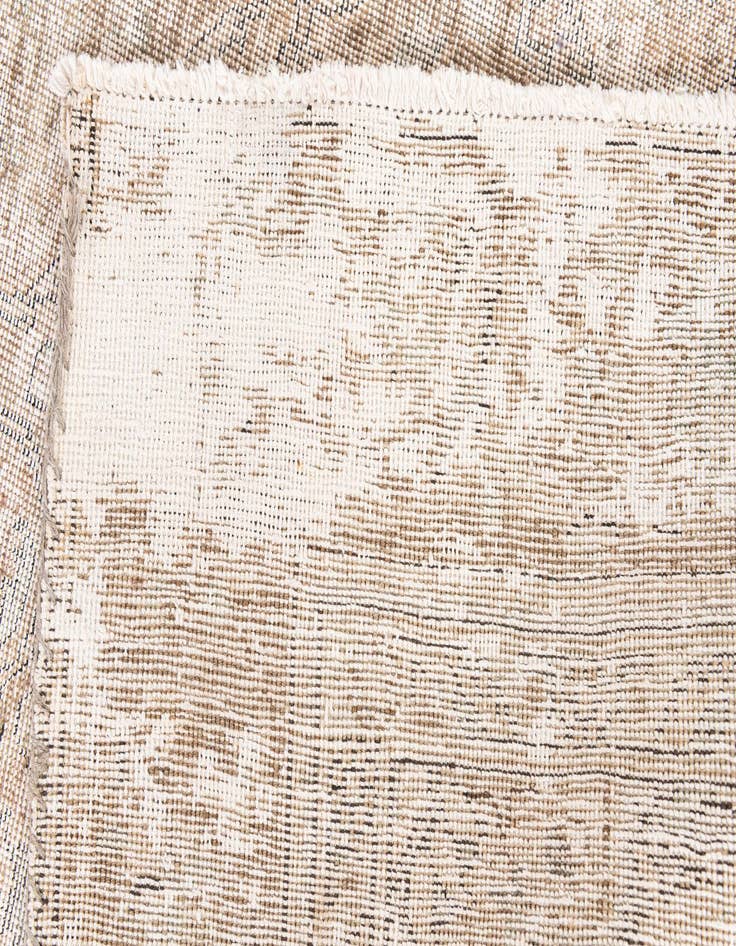 Detail image of  6' 4 x 9' 5  Hand Knotted Ultra Vintage Persian Wool Rug