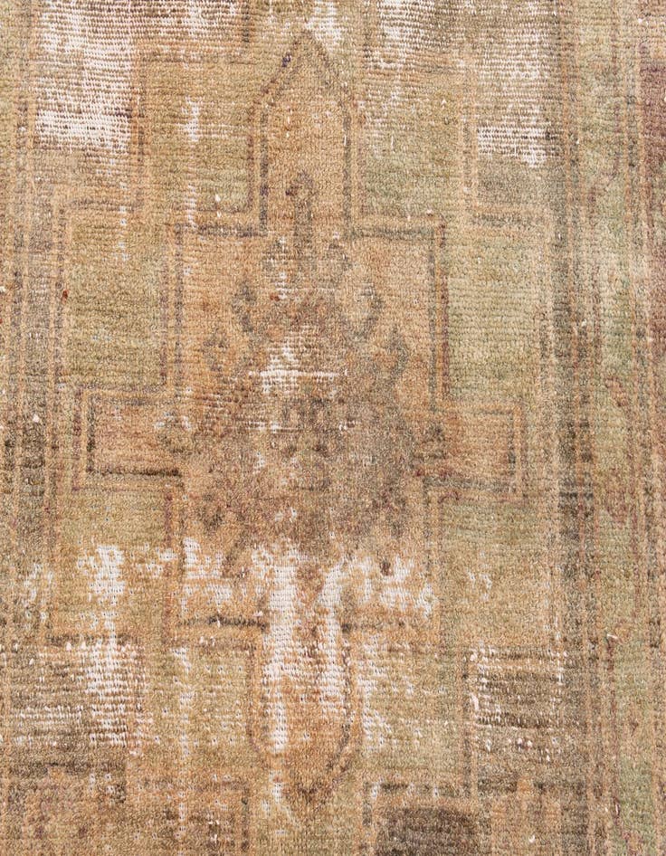 Detail image of  4' 2 x 6' 8  Hand Knotted Ultra Vintage Persian Wool Rug
