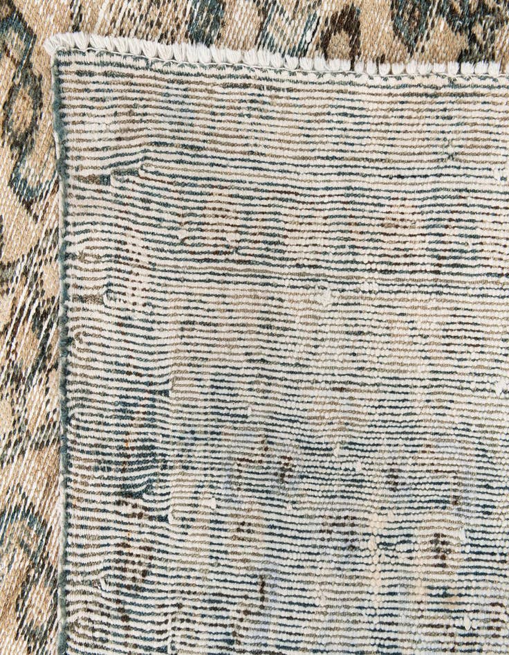 Detail image of  4' 3 x 6' 9  Hand Knotted Ultra Vintage Persian Wool Rug