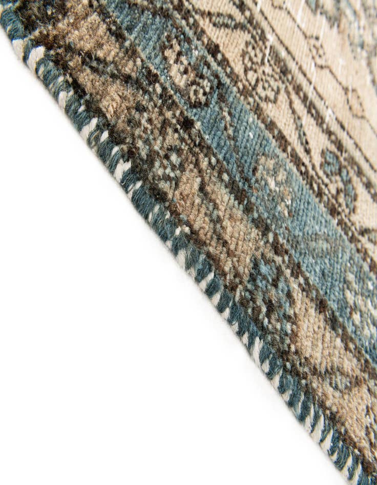 Detail image of  4' 3 x 6' 9  Hand Knotted Ultra Vintage Persian Wool Rug