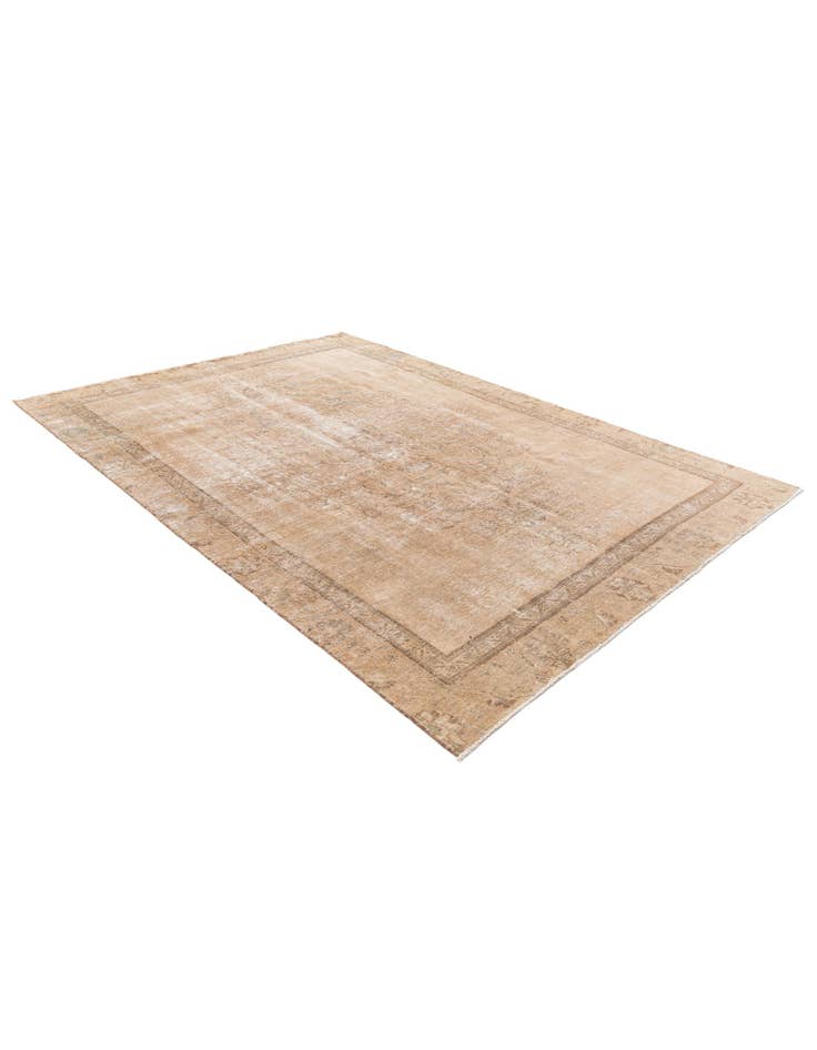 Detail image of  7' 2 x 10' 1  Hand Knotted Ultra Vintage Persian Wool Rug