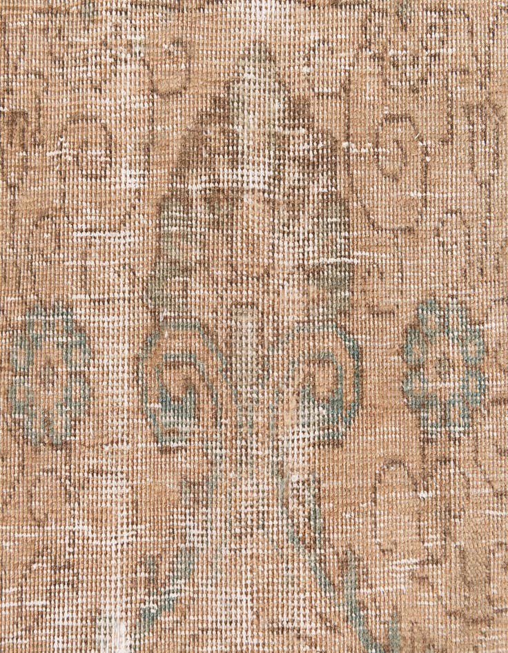 Detail image of  7' 2 x 10' 1  Hand Knotted Ultra Vintage Persian Wool Rug