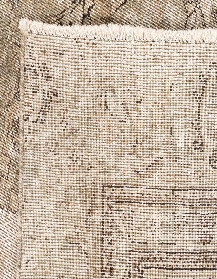 Detail image of  5' 9 x 8' 8  Hand Knotted Ultra Vintage Persian Wool Rug