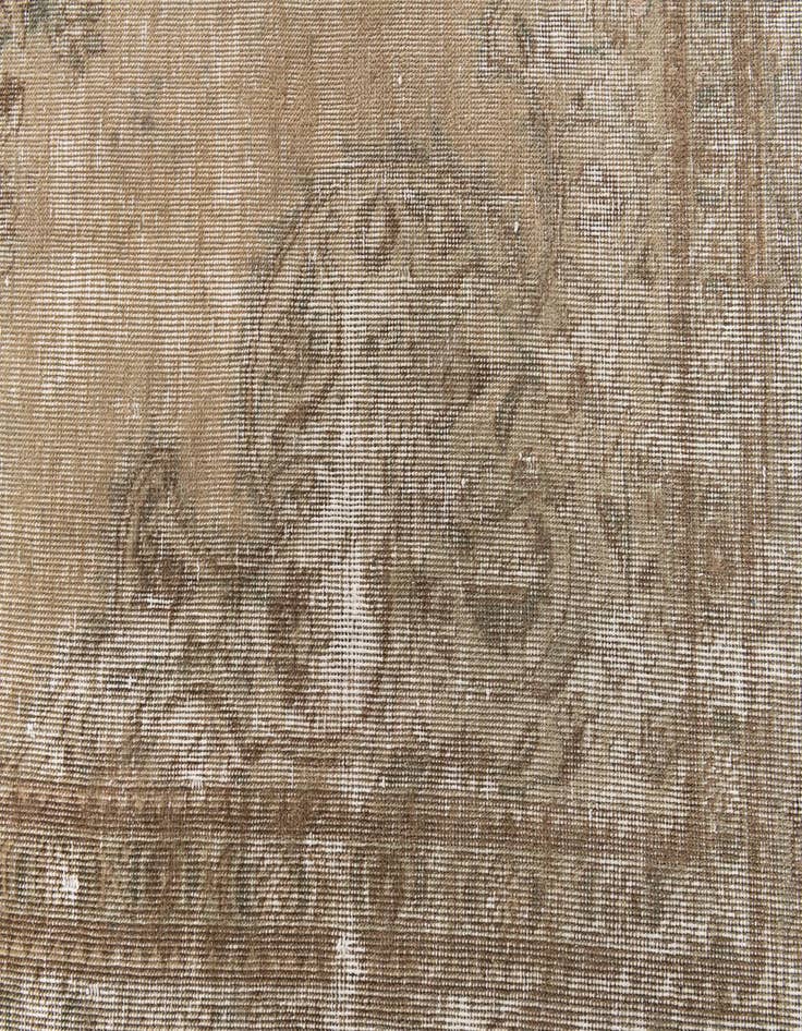 Detail image of  5' 9 x 8' 8  Hand Knotted Ultra Vintage Persian Wool Rug