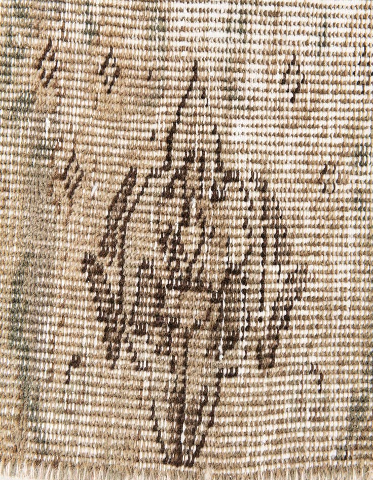 Detail image of  5' 9 x 8' 8  Hand Knotted Ultra Vintage Persian Wool Rug