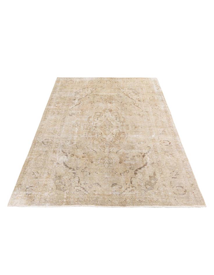 Detail image of  7' 5 x 10' 1  Hand Knotted Ultra Vintage Persian Wool Rug