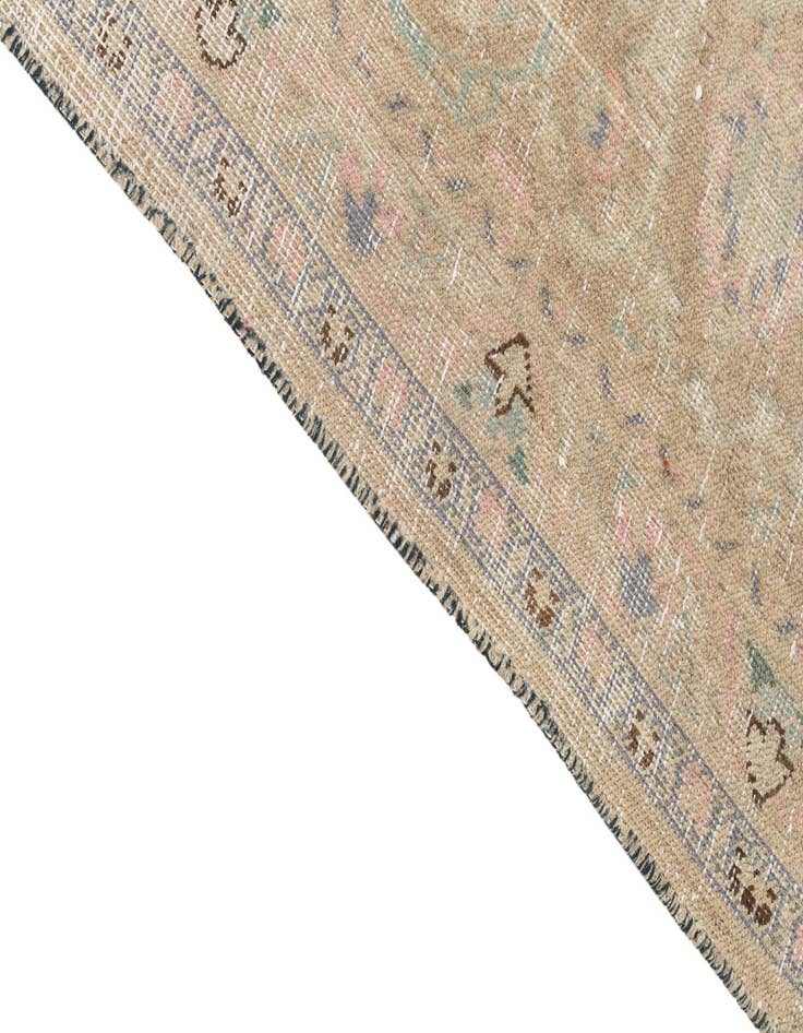 Detail image of  9' 3 x 12' 4  Hand Knotted Ultra Vintage Persian Wool Rug