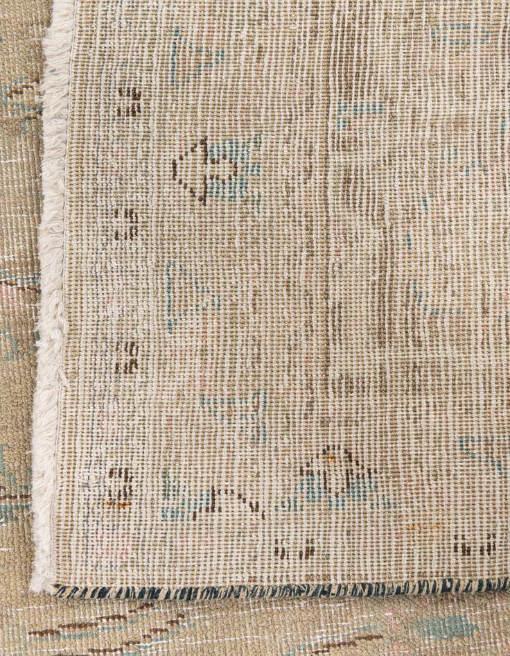 Detail image of  9' 3 x 12' 4  Hand Knotted Ultra Vintage Persian Wool Rug