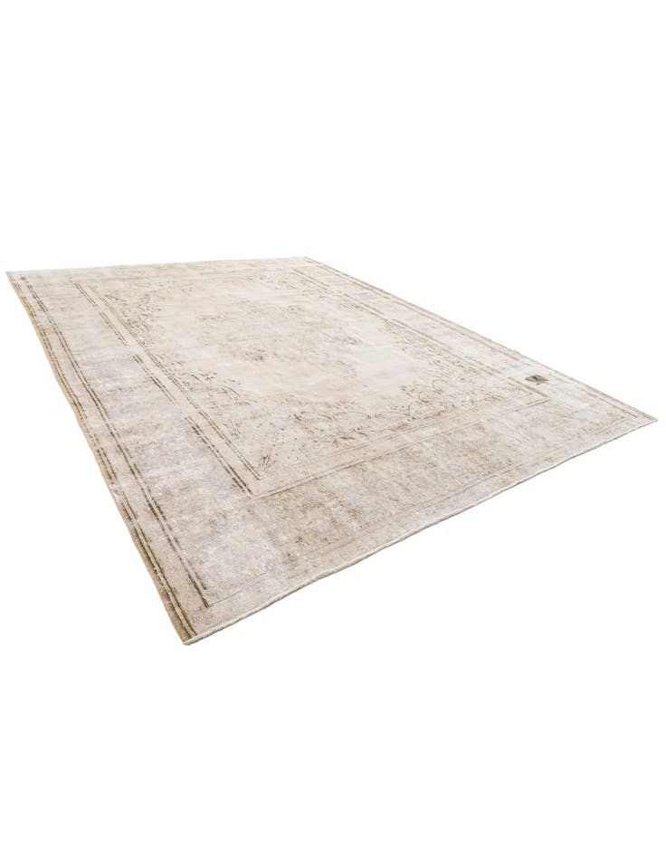 Detail image of  9' 10 x 12' 9  Hand Knotted Ultra Vintage Persian Wool Rug