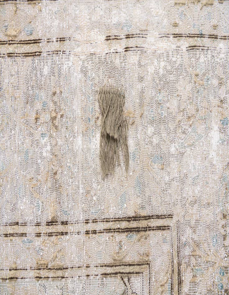 Detail image of  9' 10 x 12' 9  Hand Knotted Ultra Vintage Persian Wool Rug