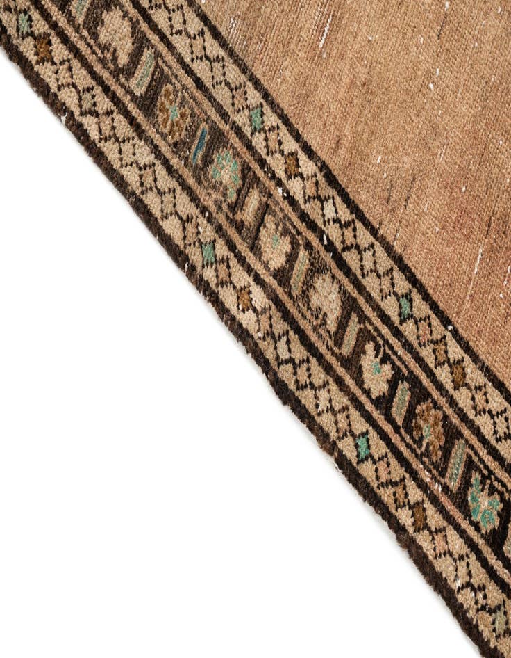 Detail image of  3' 2 x 4' 10  Hand Knotted Ultra Vintage Persian Wool Rug