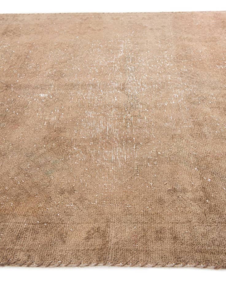 Detail image of  4' 2 x 6' 2  Hand Knotted Ultra Vintage Persian Wool Rug