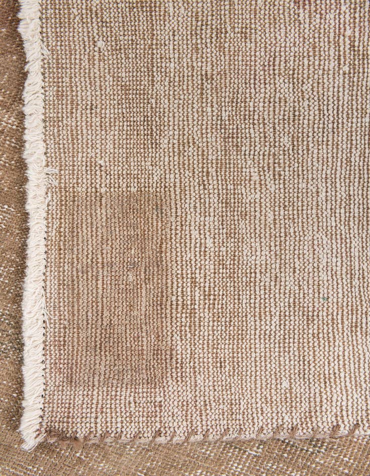 Detail image of  4' 2 x 6' 2  Hand Knotted Ultra Vintage Persian Wool Rug