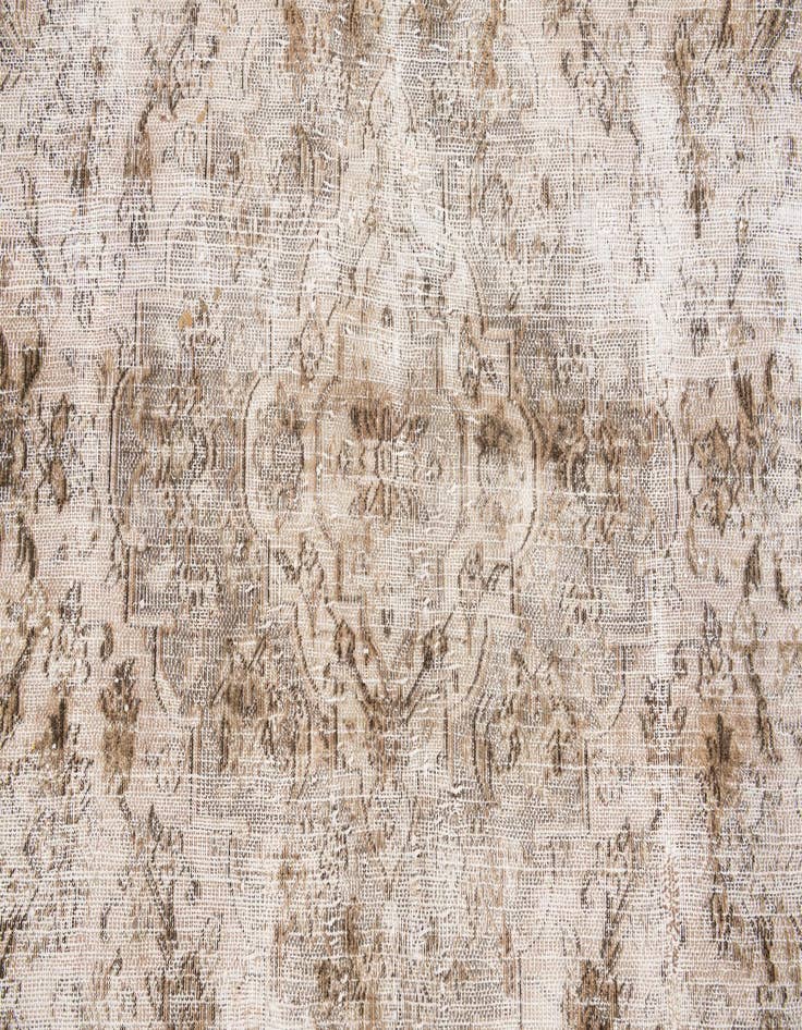 Detail image of  5' 4 x 8' 10  Hand Knotted Ultra Vintage Persian Wool Rug