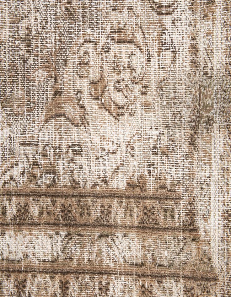 Detail image of  5' 4 x 8' 10  Hand Knotted Ultra Vintage Persian Wool Rug