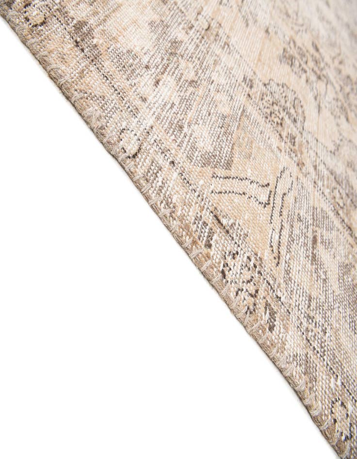 Detail image of  6' 7 x 9' 5  Hand Knotted Ultra Vintage Persian Wool Rug