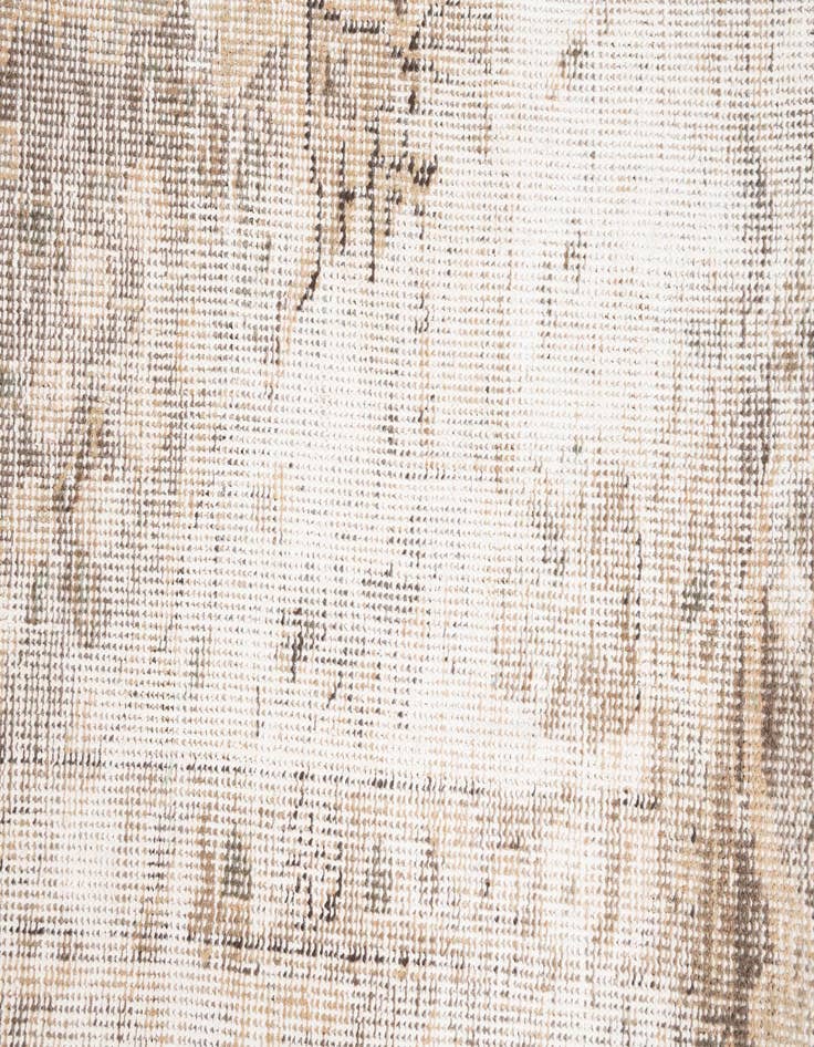 Detail image of  6' 7 x 9' 5  Hand Knotted Ultra Vintage Persian Wool Rug