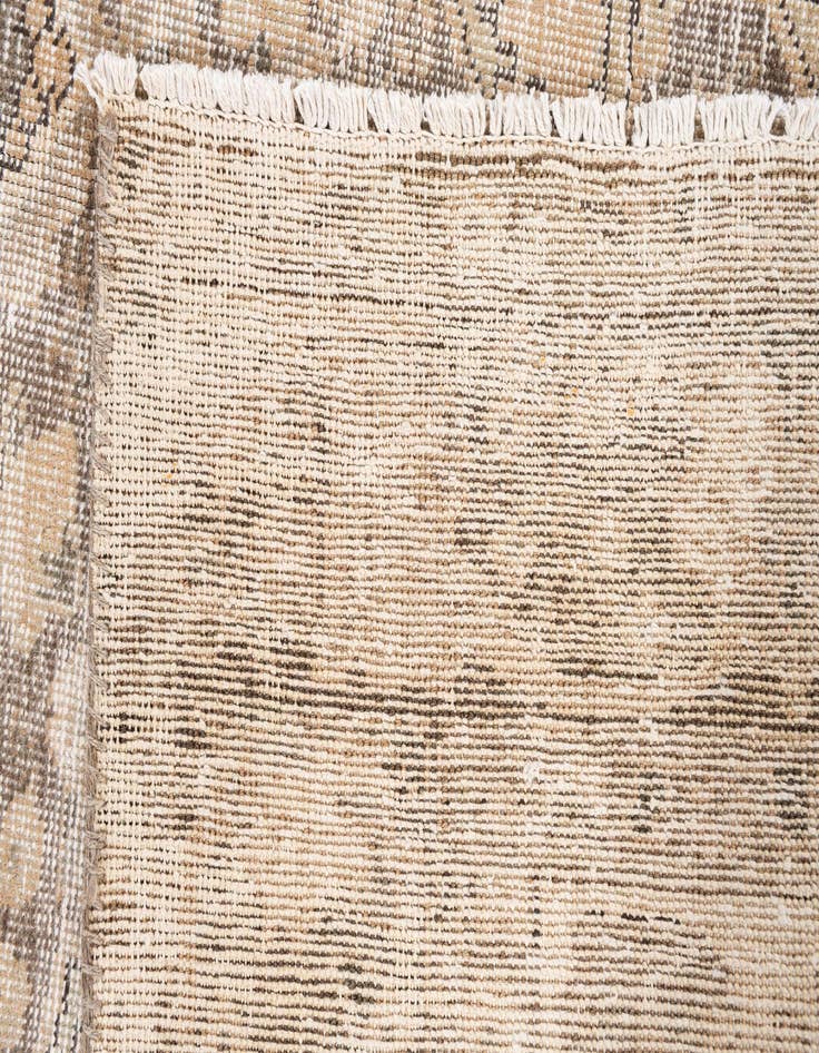 Detail image of  6' 7 x 9' 5  Hand Knotted Ultra Vintage Persian Wool Rug