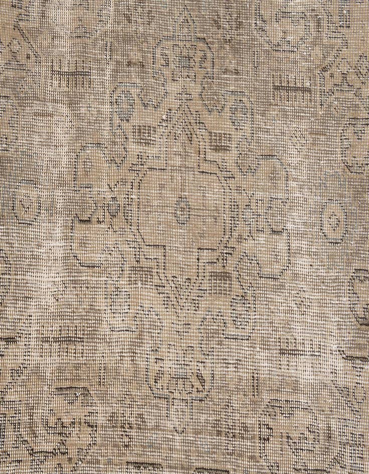 Detail image of  9' 8 x 12' 8  Hand Knotted Ultra Vintage Persian Wool Rug