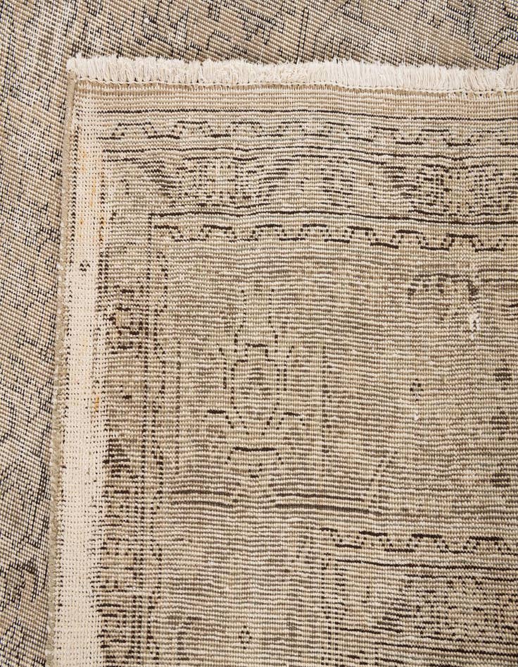 Detail image of  9' 8 x 12' 8  Hand Knotted Ultra Vintage Persian Wool Rug