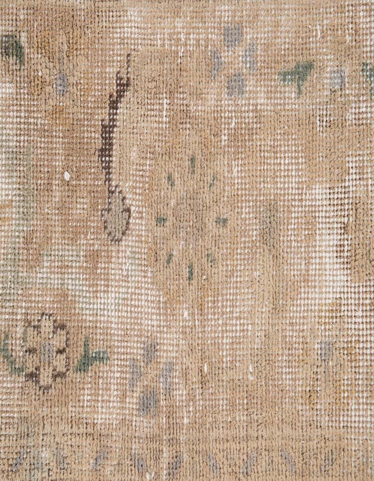 Detail image of  8' x 11' 5  Hand Knotted Ultra Vintage Persian Wool Rug